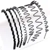 Accessoires de cheveux Bands de cheveux en forme d'anneau avec bande de cheveux ondulée lavage de lavabo unisexe
