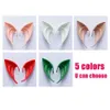 DIY EARS ELF DHL FREE LATEX HALLOWEEN DÉCORATION ANIME ANIME ANGEL VAMPIRE COSTUMES D'EOT HAUTE SIMULATION Soft False Robe Up Cosplay Decor