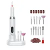Electric Nail Polisher Drill Bits Professional Nails Grinding Polishing Dead Skin Removal Art Sanding File Pen Manicure Machine 240509