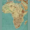 Shower Curtains Map Of Africa Curtain Home Decor Bathroom Maps Teal Gold Beige Travel Wanderlust Beautiful Continents