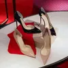 Designer Heel Femme Redbottoms Chaussures habitaires Red Bottoms chaton High Heels Platform Black Blanc Sliver Gol Nude Slingback Round Toes Point Pumps Luxury Pumps