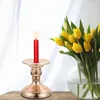 Candle Holders 1pc Dining Table Candlestick Home Restaurant Use Container Adornment