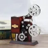 Figurines décoratines Hand Crank Cinema Movie Music Box