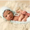 Christening dresses Newborn Photography Clothing Mohair Hat+Packaging 2PCS/Set Baby Photo Prop Accessories Studio Shoots Baby Knitted Hat Packaging T240513