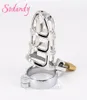 Sodandy Cihazlar Erkek Horoz Kafesi Metal Kemer Penis Kilitleme Kilitleme Horoz Yüzük Alaşım CBT COCKRING Seks Oyuncakları Y19052703890930