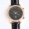 Men 6104 Wrstwatches Mécône Luminal Superclone Flywheel 5012 Automatc Celestial Women 6102 PP Multifonction Watch Watches Designer Superclone ES 6C3E