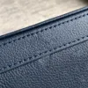 Men Stylish Casual Messenger Bags Design Luxury Trio Cross Body Shoulder Bag Color Block Handbag Wallet Mirror Quality Strap Box 22cm L450