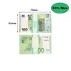 Math Counting Time 50% Size Wholesale Top Quality Billet Euro Copy 10 20 50 100 Party Fake Banknotes Notes Faux Euros Play Collection Otae6