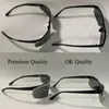 Top-Seller Mode Diamond Brand Logo gebogene Sonnenbrille für Frauen oder Männer Sonnenbrille