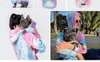 Designer de luxo Pet Roupos Camisa de cachorro Triângulo Triângulo Impressão de cachorro Capuz de gato Pullover quente Capuz de malha Schnauzezer Pet Jackets French Bulldog flamingo floral flamingo