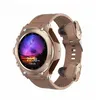 Écouteurs Bluetooth Smart Watch 2-en-1 Température et Surveillance de l'oxygène Blood Musique Watch Sports Imperproofr Men's New Model