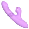 Automático Telelescópica Clitoral Supking Vibrator Aquecimento de fêmeas Professores de dispositivo de dispositivo adulto de fêmeas