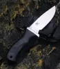 A2562 av hög kvalitet High End Survival Straight Knife DC53 Satin Drop Point Blade Full Tang G10 Handtag utomhus Fixade bladjaktknivar med Kydex