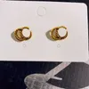 Orecchini perle classici Stud Womens Oreni di lusso Designer Gioielli piccolo cuore Vintage ohrringe oro Cjeweler Flower Man Fashion Hangle Earring