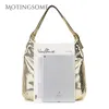 Shoulder Bags Serpentine Women Bag Snake Skin Special Soft Leather Large Shopper Luxury Handbags Designer 2024