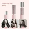 Round Curly Hair Brush Portable Telescopic Curling Hairdressing Comb Integrated for Blow Dryer Salon Beauty Styling Tool 240430