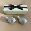 FORPEGLIO DEL PARTY 30 Set/Lot Wedding Souvenir Ceramic Love Birds Sale and Pepper Shakers