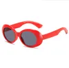 Oval Kids Cute Retro Retro Sunglasses Garotas Doce Doce de Rua Snap Óculos de Sol Travel Retro Beach Sunglasses