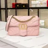 Mode Marmont Bag Love Heart V Wave Muster Satchel Umhängetasche Kette Handtaschen Crossbody Geldbörse Lady Leder klassische Stil Tasche Taschen