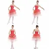 Stage Wear Fairy Tutu Dance Dress Female Classical Dancewear Ballerina N Lake Costume Red Lyrical Dancer Outfit Jl3277 Drop Delivery Dhl4M