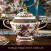 21 stycken Vintage Teacup Set Tea Cup Perfekt för dampartier eller gåvor Ceremonin Teaware Kitchen Dining Bar Home Garden 240508