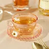 Cups Saucers Japanese Style Champagne Glass Bird's Nest Bowl Syrup White Soup Ice Cream Salad Dessert Coffee Cup Set