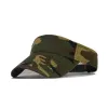 Herren Camouflage Summer Sun Hats Tactical Armee Leere Top Visor Cap Women Verstellbare Outdoor -Sport -Radsport -Tenniskappe Strandhut