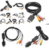 Câbles 500pcs lots 1,8 m o vidéo à 5 RCA AV pour PS3 / PS2 Composant TV Drop livraison des jeux d'accessoires accessoires otkhj