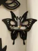 Decorative Plates Lotus Butterfly Floating Wall Shelf Crystal Display Home Wood Decor Aesthetic Room Decoration Modern