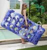 Heet opblaasbaar water drijvers zwembaden luchtmatrasbuizen PVC drijvende lounger strandfeeststoel