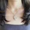 Necklace Designer for Woman Bulgarie Luxury Charm snake Necklace Baojia Full Diamond Snake Head Necklace High Version Snake Shaped Pendant Trendy High End Small and