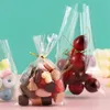 Geschenkverpackung OPP Transparent Candy Bag Cellophane Biscuit Back Lollipop Party und Hochzeitskarte Urlaubsverpackung