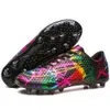 Direct sales low top football shoes, artificial grass men's oversized training and sports shoes