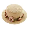 Sunshade kobiety letnia kapelusz koreańska wersja wieńca słonecznego plaża na zewnątrz płaski hat filtra filtra składana słomka.