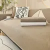 Couvre la chaise en peluche en velours universel pour toute la saison serviette de canapé sans lavage délicat de liaison délicate bref coussin de ventilations imperméables