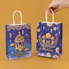 Geschenkwikkeling Stobag Eid Ramadan Papieren zak Verpakking Candy voor moslim maanchocolade Supliy Groothandel 24 stks