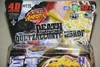4D Beyblades Spinning Top Death Metal fusion double Fury parts rapidity grip perseus 4D Toys Launcher