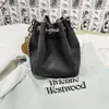 EMPR WEST DOWAGER WOMENS BAG 2024 Mönster Track Rem Mouth Water Bucket Leisure Fashion Chain One Shoulder Crossbody