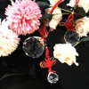 Chandelier Crystal Chinois Not avec balle suspendue Prism Prism Feng Shui Facet Balls Année décorations