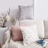 Подушка плюшевая крышка перо для дивана гостиная 18 декоративные дома для кусочков Nordic Home Decor