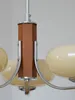 Vintage Retro Led Tavan Avizesi Ahşap Oturma Odası Mutfak Tavan Lambası Şeker Loft Kolye Işıkları Ev Dekorasyonları Parlak