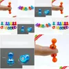 Oggetti decorativi Figurine Aggiornamento 24/48pcs Pin Pin Office Strong fai da te Magneti fai -da -te Frigo