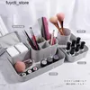 Storage Boxes Bins 1 set of simple nail art tools nail gel polishing storage box plastic pusher nail file Sundries organizer box S24513