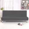 Couvre-chaise Couvercle de canapé-lit universel sans bras pliant des housses de siège modernes