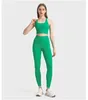 Herrkämpar citronjustera yoga utomhus jogging byxor fitness leggings elastiska formning sport tights höga midja träning byxor kvinnor kläder