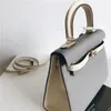 Shoulder Bags Solo La Stessa Borsa Da Donna 2024 Nuova In Pelle Con Stampa Palm Fibbia Pendolare