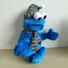 Sesame Street Cookie Christmas Cosplay Cartoon Toy Toy en peluche 35cm 240513