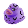 Toys Party Rubber Halloween Ducks Baby Supplies Kids Dusch Bad Toy Float Squeaky Sound Duck Water Spel Game Gift for Children