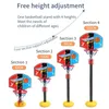 Toddler Adjustable Basketball Hoop 52-115cm Stand Rack For Kids Baby Outdoor Ball Ball Sport Backboard Rim Shoot Children Toy 240514