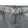 Дизайнер v Мужские джинсы широкие джинсы джинсы Оптовая высокая талия светло -голубые джинсы Средний рост летняя спортивная одежда